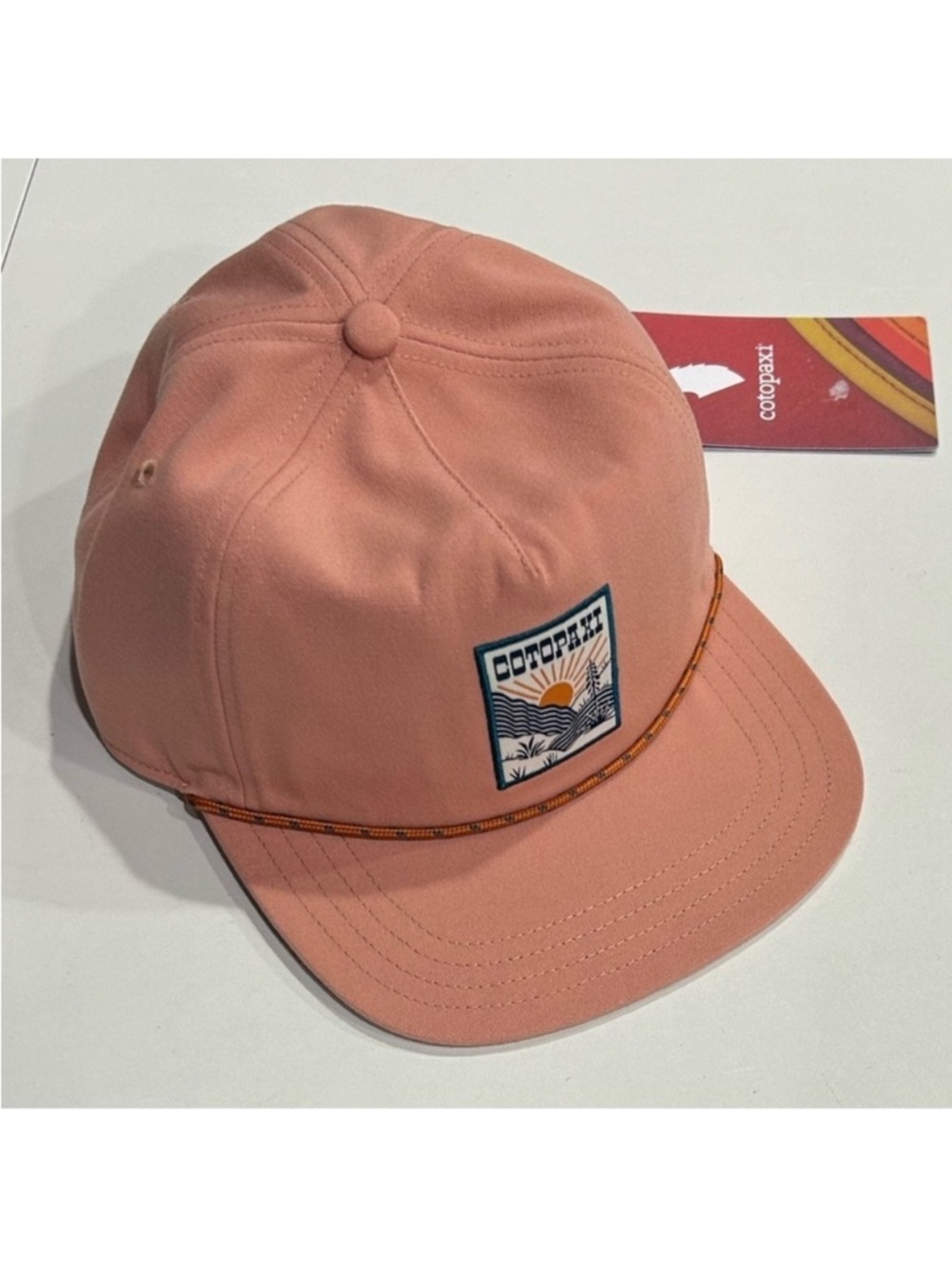 Cotopaxi Western Hills Heritage Rope Hat Clay Cap NWT Adjustable Webbing Strap